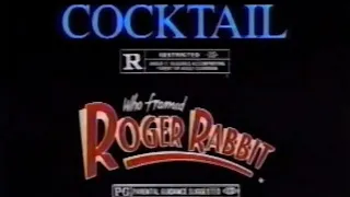 Who Framed Roger Rabbit & Cocktail commercial 1988