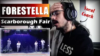 FORESTELLA "Scarborough Fair" // REACTION & ANALYSIS by Vocal Coach