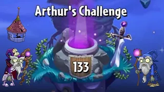 Dark Ages' Arthur's Challenge lvl 100+ is actually easier than I remembered - PvZ 2 Reflourished
