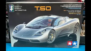 Unboxing 1/24 Tamiya Gordon Murray Automotive T.50