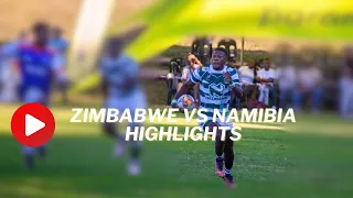 ZIMBABWE VS NAMIBIA - U20 BARTHES TROPHY RUGBY TOURNAMENT