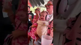 FISHER baby-sitting on stage 🦩 Family Piknik Festival 🇫🇷