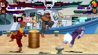 Infinite Ryu & Evil Ryu VS Infinite Ken & Evil Ken - Mugen Battle