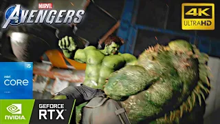 Marvels Avengers Pc Game "4K"| RTX3060 6gb | I5 11400H | 16GB DDR4 3200MHZ | 512 SSD