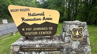 AT NOBO 2024 - Tent site at Trimpi Shelter (mi. 524.6) to Marion, VA (534.6)