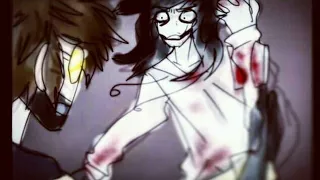 JEFF THE KILLER VS TICCI TOBY (RE ANIMATED) |CreepyPasta Animation|