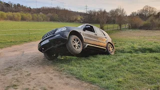 Mercedes Benz W163 ML 320 4x4 Diagonal test