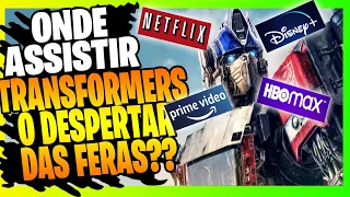 ONDE ASSISTIR TRANSFORMER 7? QUAL SERÁ O 1º STREAMING A PASSAR TRANSFORMERS O DESPERTAR DAS FERAS?