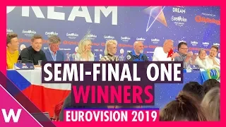 Eurovision 2019: Semi-Final 1 winners / qualifiers press conference