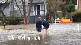 Sydney hit by major floods as 30,000 told to evacuate their homes