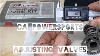 HOW TO: ADJUSTING VALVES ON 2004-2017 CRF250R