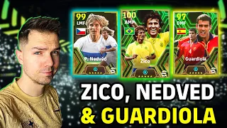 eFootball 2024 | ZICO, NEDVED & PEP EPIC BOOSTERS REVIEW & TRAINING GUIDE