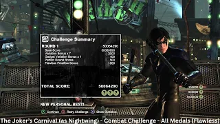 This is what Batman: Arkham City Combat actually looks like if you have mastered it