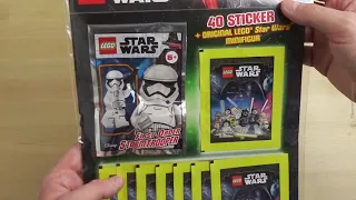 LEGO® Star Wars™ Sticker Multipack mit First Order Stormtrooper Minifigur und 40 Aufklebern