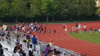 7th grade Middle school boys 100 m