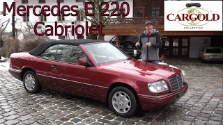 Mercedes E 220 Cabriolet, 1994, erstklassig erhalten aus Damenhand