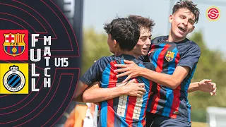 FULL MATCH: FC Barcelona vs Club Brugge U15 KDB Cup 2023