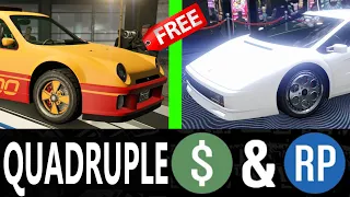 GTA 5 - Event Week - QUADRUPLE MONEY & Discounts (Properties, Vehicles) & More!