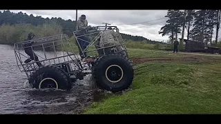 Вездеход Ветер — Самый Большой Вездеход В Нашей Линейке На Тром-16 (full video)