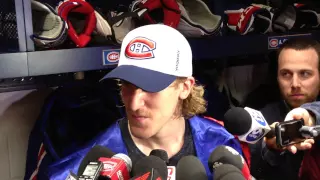 Habs' Dale Weise after 5-1 drubbing of Bruins