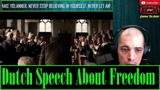 Dutch speech about freedom in de 17th century (English subtitled!) Reaction