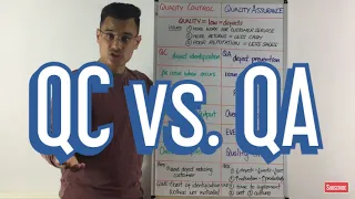 Quality Control vs. Quality Assurance - QC vs. QA