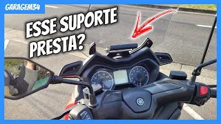 TESTANDO SUPORTE DE CELULAR DA ATACAMA PARTS PARA XMAX 250!