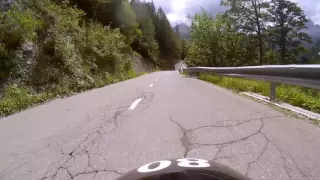 Downhill from Vršić - Slovenia - Triglav National Park