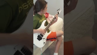 "Crazy Train" on guitar by 10 year old, Tai