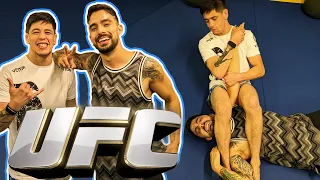 CAMPEÓN MUNDIAL NOS ENSEÑA GOLPES Y LLAVES DE UFC  “Brandon Moreno”