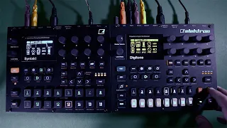 night vibes -- #elektron #digitone, #syntakt...ambient downtempo performance