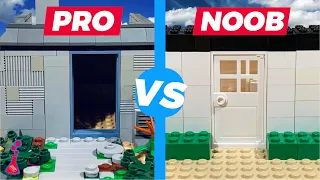 LEGO Noob vs Pro