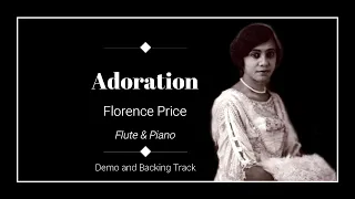 Adoration - Florence Price - Demo and Backing Track.