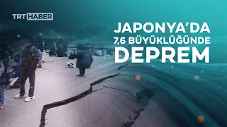 Japonya'da art arda depremler meydana geldi