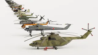 HELICOPTER Length Comparison (3D)