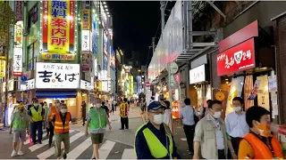 【4K】Tokyo Night Walk - Kanda, 2020