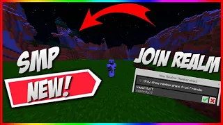 Join My Free Minecraft Realm Code 1.18+ SMP - Minecraft Bedrock Edition 2022