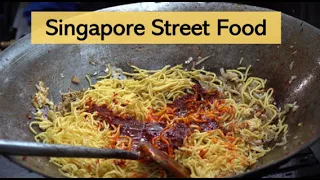 Mee Goreng Mamak - Red Fried Noodles - Singapore Street Food