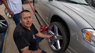 I Bought Pops Some New Rims For His Car I Just Gave Him ￼