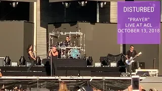 Disturbed "Prayer" live at Austin City Limits - 10/12/18