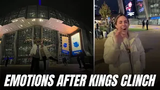 Kings clinch & Morgan gets EMOTIONAL