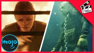 ¡Top 10 Cosas más LOCAS que los VILLANOS de Horror SOBREVIVIERON!