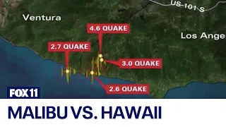 No connection between Malibu and Hawaii earthquake