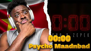 Psycho Maadnbad feat. Zepek - 00:00 (Official Video Clip)🇸🇷🔥 Prod. By Gillio REACTION