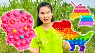 Changcady tổ chức sinh nhật cho bạn Nhím, sáng tạo ra món kẹo mới: socola pop it