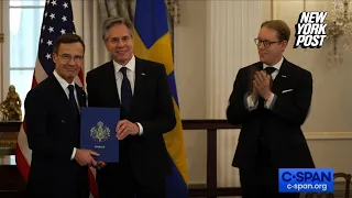 Sweden officially joins NATO, ending decades of neutrality as fears of Russian aggression mount