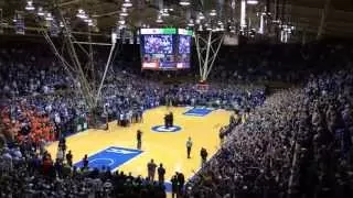 "Everytime We Touch" with the Cameron Crazies - Duke vs. Syracuse - February 28, 2015