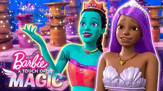 Barbie Becomes A Magical Mermaid, Again! | Barbie A Touch Of Magic Season 2 | Netflix Clip