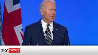 COP26: President Biden says the 'US is back at the table'