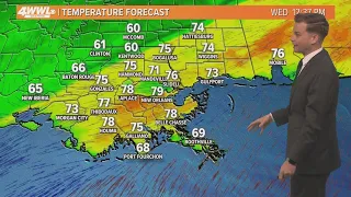 New Orleans weather: Strong cold front today then rain Friday